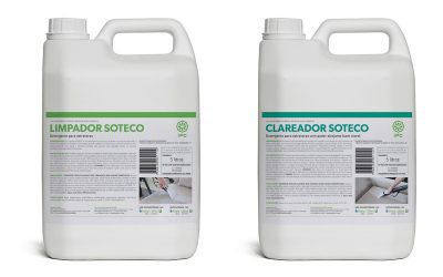 Qual a diferença entre o Limpador Soteco e o Clareador Soteco?