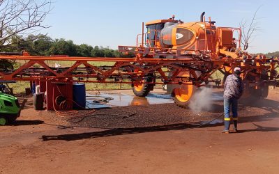Temperatura ideal para limpeza de máquinas agrícolas